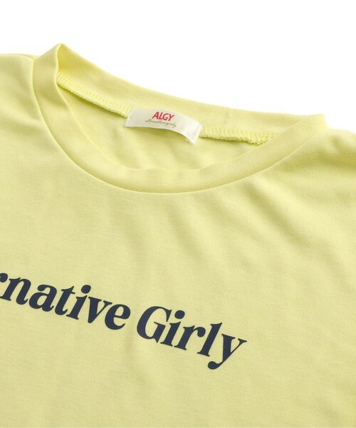 algy(アルジー)の「もちふわワッペンロンT(Tシャツ/カットソー・キッズ・ブラック/オフホワイト/イエロー・XXX-SMALL/SMALL/MEDIUM/X-SMALL/XX-SMALL)」の20枚目の写真