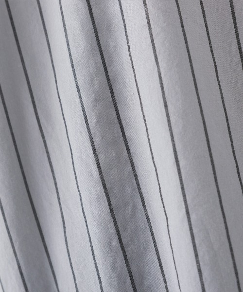 OMNES（オムネス）の「製品洗いコットンブロード裾ラウンドレイヤードブラウス（シャツ/ブラウス・レディース・ホワイト/ブラック系その他/ブラック系その他2/ライトグレー/グレー系その他/ベージュ系その他/ベージュ系その他2/ブルー系その他/ベージュ系その他3/ライトブルー・FREE）」の15枚目の写真