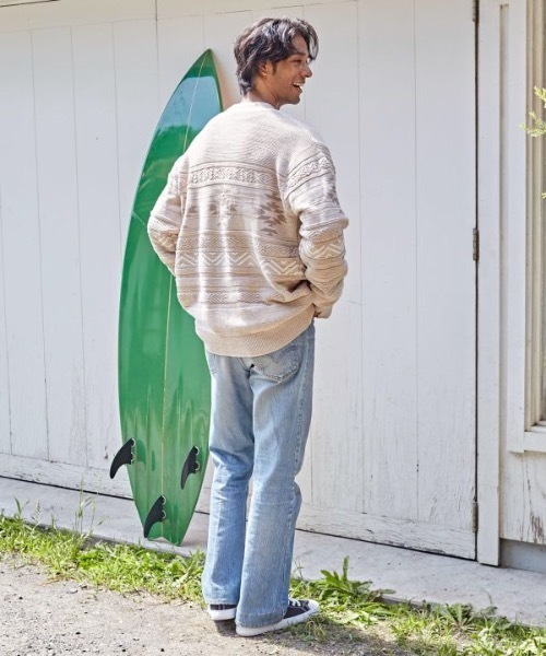 Kahiko（カヒコ）の「【Kahiko】ポポイMEN'Sカーディガン（カーディガン/ボレロ・メンズ・ベージュ/ネイビー/ホワイト/カーキ・FREE）」の8枚目の写真