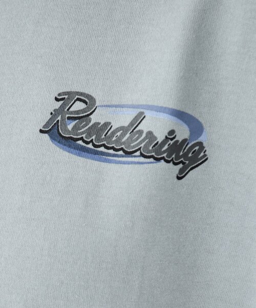 Cutie Blonde(キューティーブロンド)の「【洗える】サガラ刺繍オーバーサイズロンT(Tシャツ/カットソー・レディース・チャコールグレー/ホワイト系/ライトブルー/ブラック・00)」の16枚目の写真