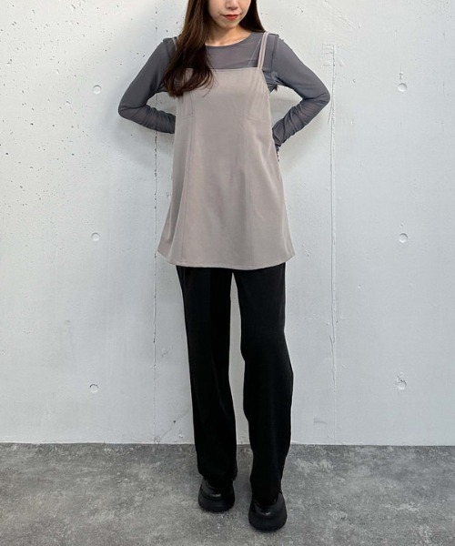 archives（アルシーヴ）の「カラーチュールＴＯＰＳ（Tシャツ/カットソー・レディース・パープル/ブルー/アイボリー/ブラック・MEDIUM）」の20枚目の写真