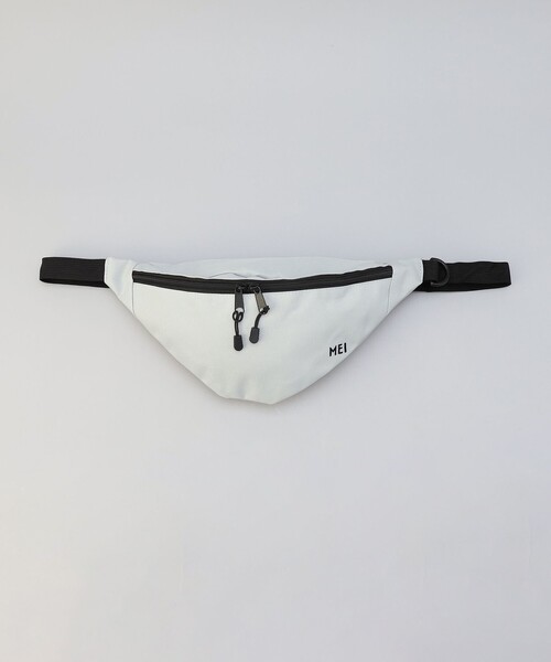 MEI（メイ）の「MEI（メイ）別注ショルダーバッグ（ボディバッグ/ウエストポーチ・メンズ・ホワイト/ブラック/ベージュ/ダークグリーン/ブラウン/グレー/ワインレッド・FREE）」の3枚目の写真