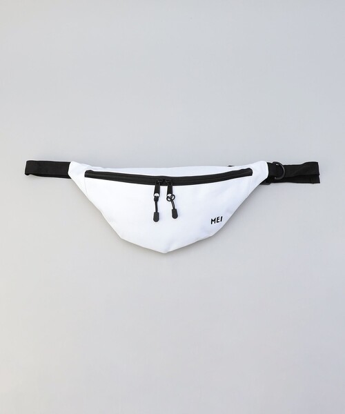 MEI（メイ）の「MEI（メイ）別注ショルダーバッグ（ボディバッグ/ウエストポーチ・メンズ・ホワイト/ブラック/ベージュ/ダークグリーン/ブラウン/グレー/ワインレッド・FREE）」の2枚目の写真