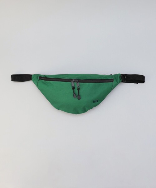 MEI（メイ）の「MEI（メイ）別注ショルダーバッグ（ボディバッグ/ウエストポーチ・メンズ・ホワイト/ブラック/ベージュ/ダークグリーン/ブラウン/グレー/ワインレッド・FREE）」の6枚目の写真