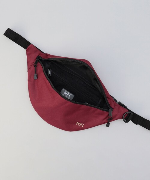 MEI（メイ）の「MEI（メイ）別注ショルダーバッグ（ボディバッグ/ウエストポーチ・メンズ・ホワイト/ブラック/ベージュ/ダークグリーン/ブラウン/グレー/ワインレッド・FREE）」の10枚目の写真