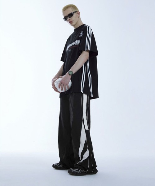 INFLATION（インフレーション）の「INFLATION／スポーツSPLITパンツ（その他パンツ・メンズ・ブラック/ダークグレー・SMALL/MEDIUM/LARGE）」の15枚目の写真