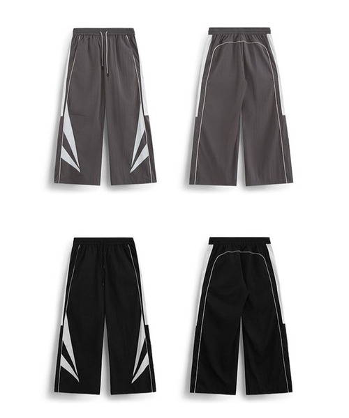 INFLATION（インフレーション）の「INFLATION／スポーツSPLITパンツ（その他パンツ・メンズ・ブラック/ダークグレー・SMALL/MEDIUM/LARGE）」の6枚目の写真