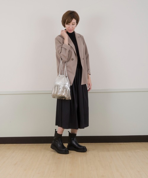 【セール】【MARCO MASI/マルコ・マージ】巾着 ショルダーバッグ バケツバッグ フリンジバッグ（ショルダーバッグ）｜marco masi（マルコマージ）