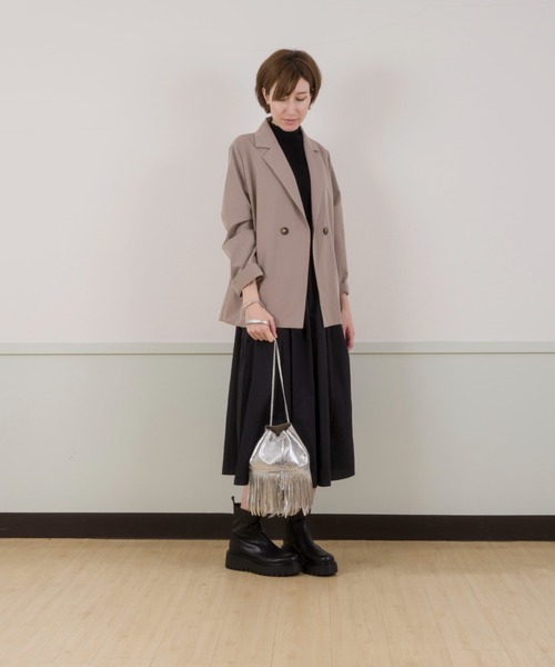 【セール】【MARCO MASI/マルコ・マージ】巾着 ショルダーバッグ バケツバッグ フリンジバッグ（ショルダーバッグ）｜marco masi（マルコマージ）