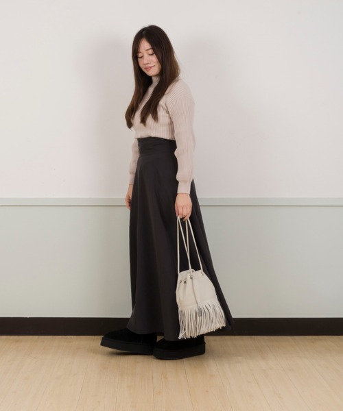 【セール】【MARCO MASI/マルコ・マージ】巾着 ショルダーバッグ バケツバッグ フリンジバッグ（ショルダーバッグ）｜marco masi（マルコマージ）