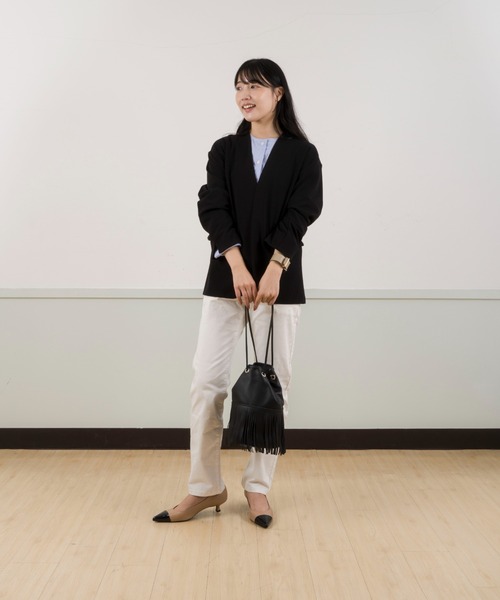 【セール】【MARCO MASI/マルコ・マージ】巾着 ショルダーバッグ バケツバッグ フリンジバッグ（ショルダーバッグ）｜marco masi（マルコマージ）