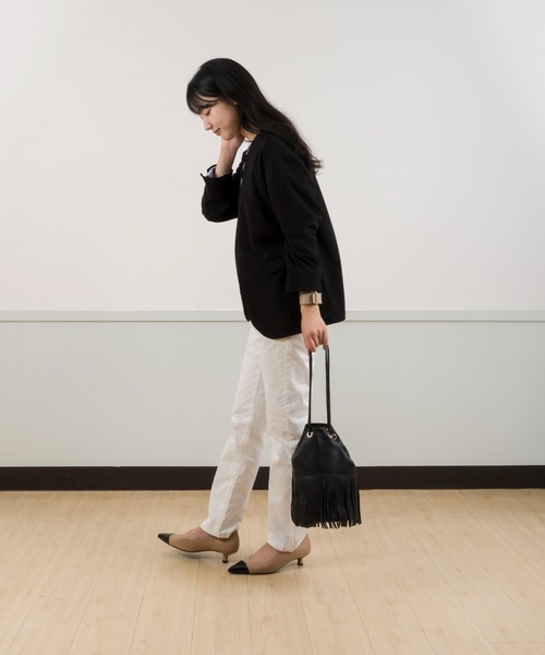 【セール】【MARCO MASI/マルコ・マージ】巾着 ショルダーバッグ バケツバッグ フリンジバッグ（ショルダーバッグ）｜marco masi（マルコマージ）