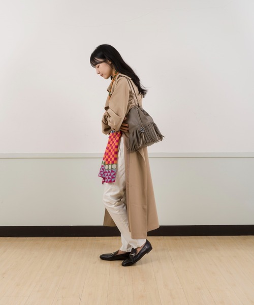 【セール】【MARCO MASI/マルコ・マージ】巾着 ショルダーバッグ バケツバッグ フリンジバッグ（ショルダーバッグ）｜marco masi（マルコマージ）