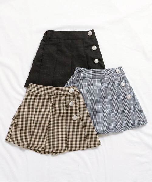 キャピタル ：国産 児島スカート風キュロット キャピタル ：国産 児島スカート風キュロット