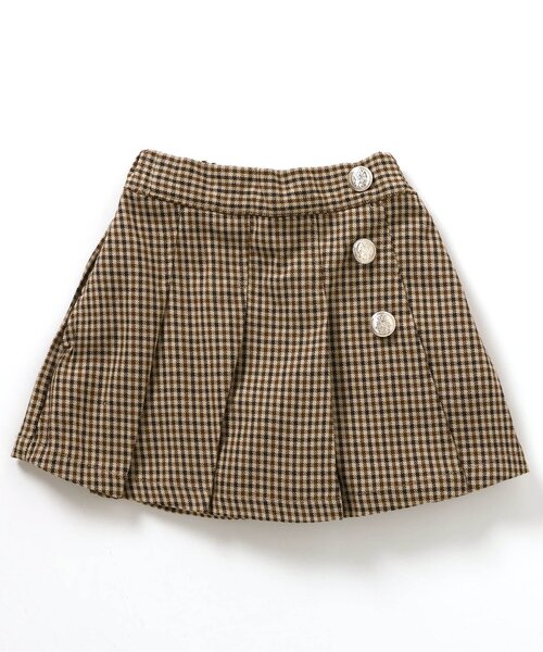 apres les cours(アプレレクール)の「【リンク】プリーツスカート風キュロット(その他パンツ・キッズ・グレー/ブラック/ブラウン・80/90/100/110/120/130/140)」の16枚目の写真