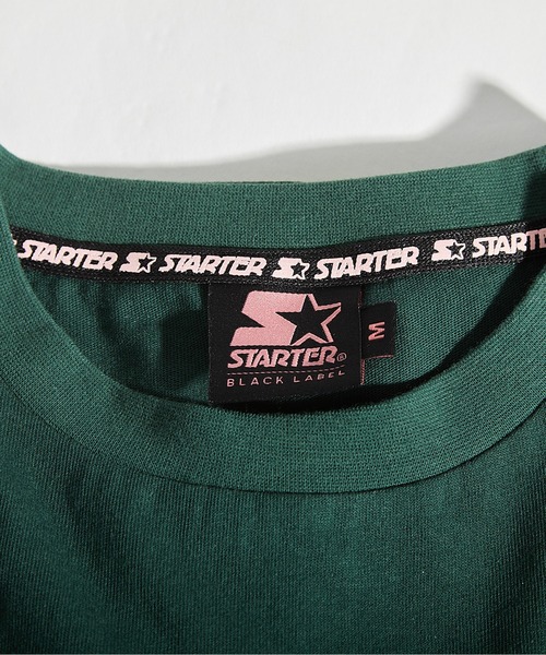 STARTER BLACK LABEL(スターターブラックレーベル)の「STARTER ゲームシャツデザイン ショート丈 長袖 Tシャツ / Game shirt design, short length, long sleeves T-shirt(Tシャツ/カットソー・レディース・ブラック/ピンク/グリーン/ホワイト・ONE SIZE)」の16枚目の写真