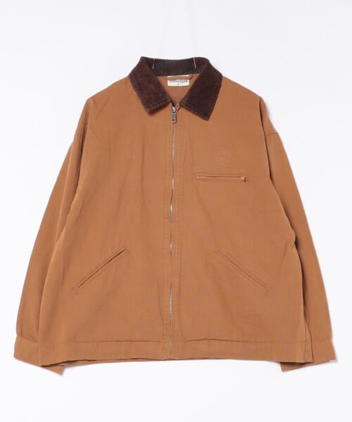 SPINNS（スピンズ）の「短丈ヴィンテージライクデトロイトジャケット/ワンポイントロゴ（その他アウター・メンズ・ブラック/チャコール/ブラウン/キャメル/ブラック系その他・L/M）」の15枚目の写真