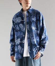CRAFT STANDARD BOUTIQUE（クラフトスタンダードブティック）の「総柄プリントネルシャツ（シャツ/ブラウス・メンズ）」