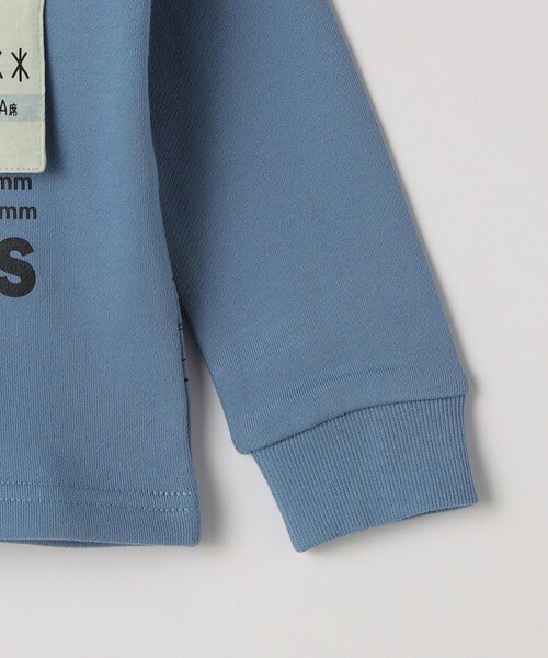 SHIPS Colors(シップス カラーズ)の「【SHIPS Colors 別注】JR: 90~140cm / 新幹線 スウェット(スウェット・キッズ・ブルー/ブラック・90/100/110/120/130/140)」の6枚目の写真