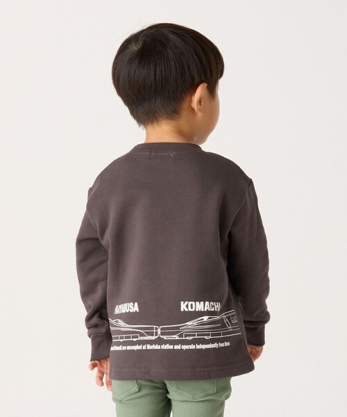 SHIPS Colors(シップス カラーズ)の「【SHIPS Colors 別注】JR: 90~140cm / 新幹線 スウェット(スウェット・キッズ・ブルー/ブラック・90/100/110/120/130/140)」の16枚目の写真