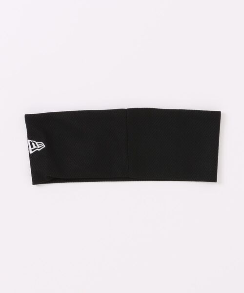 NEW ERA（ニューエラ）の「NEW ERA/ニューエラ ヘアバンド ワードマーク ブラック HAIR BAND DERA WMLOGO 13772525（ヘアバンド・メンズ・ブラック・FREE）」の5枚目の写真
