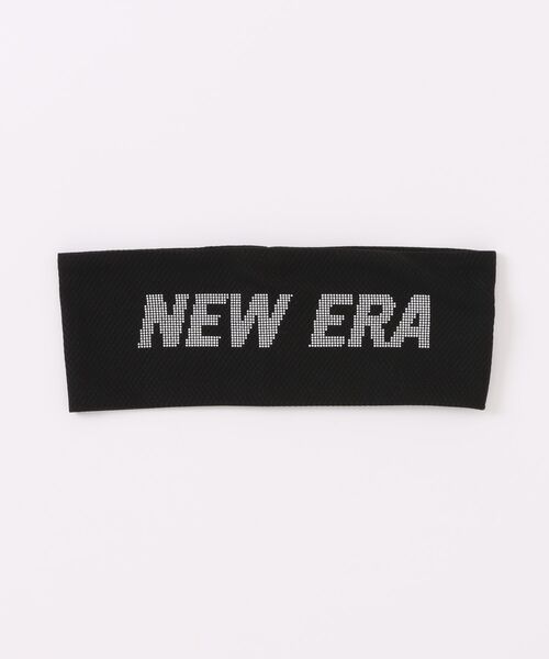 NEW ERA（ニューエラ）の「NEW ERA/ニューエラ ヘアバンド ワードマーク ブラック HAIR BAND DERA WMLOGO 13772525（ヘアバンド・メンズ・ブラック・FREE）」の4枚目の写真