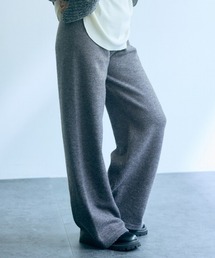 高身長 ニットワイドパンツ(セットアップ対応)(トールサイズ)Essenave