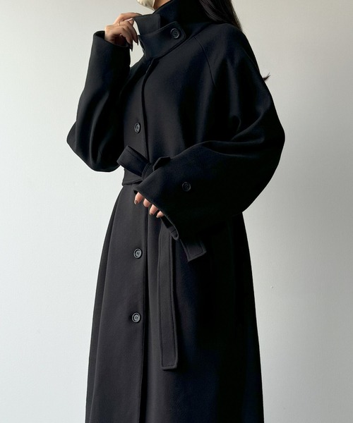 セール】ルーズステンカラーコート（ステンカラーコート）｜Meiru