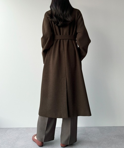 MAATEE&SONS ショールカラーコート ブラウン サイズ3 MAATEE&SONS ショールカラーコート ブラウン サイズ3 楽天市場
