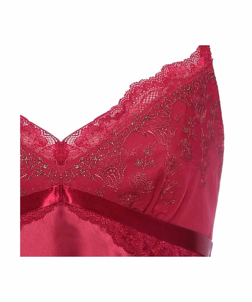 AMOSTYLE BY Triumph(アモスタイルバイトリンプ)の「ロングキャミソール スターリーナイトファンタジア AMST1495 L.CAMI JX(その他アンダーウェア/インナー・レディース・ブルー/グレー/レッド/ピンク・L/M)」の12枚目の写真