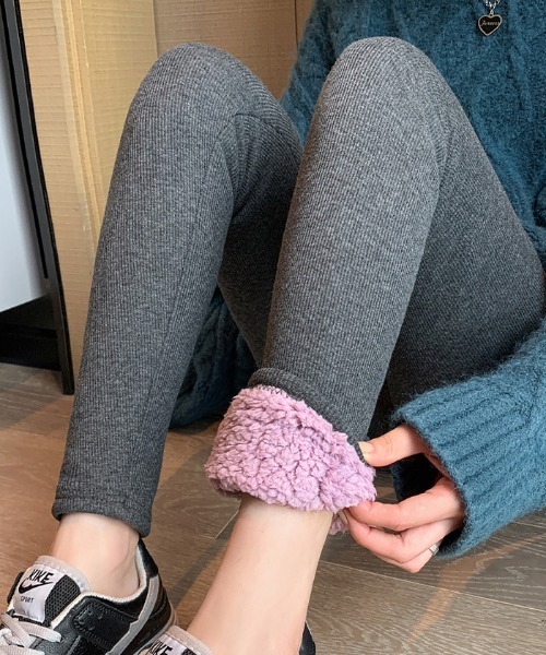 セール】裏起毛 もっこもこレギンス（レギンス/スパッツ）｜by LEGNA