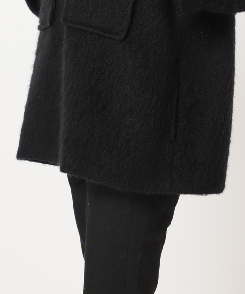 JOURNAL STANDARD（ジャーナルスタンダード）の「ループカットシャギージップコート（その他アウター・レディース・タン/ブラック/ブラック系その他・FREE）」の22枚目の写真