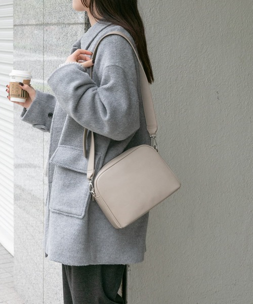 FORK&SPOON（フォークアンドスプーン）の「『WEB/一部店舗限定』FORK&SPOON　アルパカシャギーバルカラーコート（その他アウター・レディース・グレー系その他/ブラック・1）」の11枚目の写真