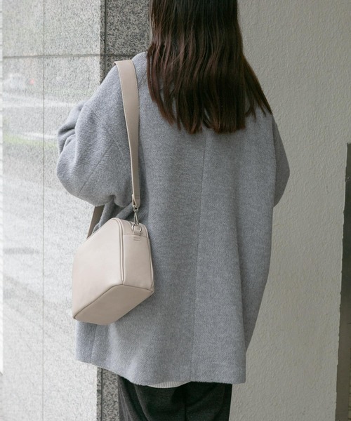 FORK&SPOON（フォークアンドスプーン）の「『WEB/一部店舗限定』FORK&SPOON　アルパカシャギーバルカラーコート（その他アウター・レディース・グレー系その他/ブラック・1）」の12枚目の写真