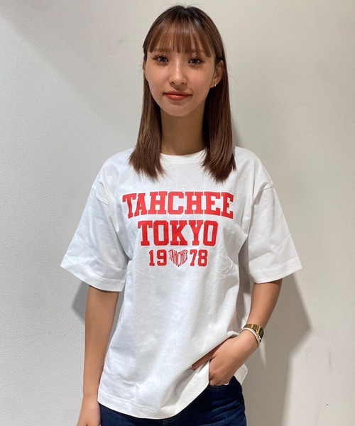 ムラサキスポーツ限定】TAHCHEE/ターチー 半袖 Tシャツ フロント