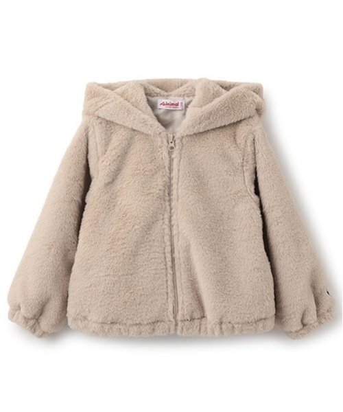 minimal（ミニマル）の「【柔らか】ファーパーカブルゾン（ブルゾン・キッズ・ベージュ/アイボリー・100cm/110cm/120cm/130cm/140cm）」の15枚目の写真