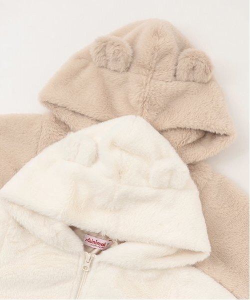 minimal（ミニマル）の「【柔らか】ファーパーカブルゾン（ブルゾン・キッズ・ベージュ/アイボリー・100cm/110cm/120cm/130cm/140cm）」の18枚目の写真