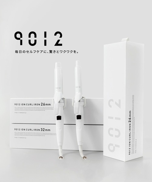 9012 イオンカールアイロン 26mm / 32mm（美容器具）｜CREATEs（クレイツ）