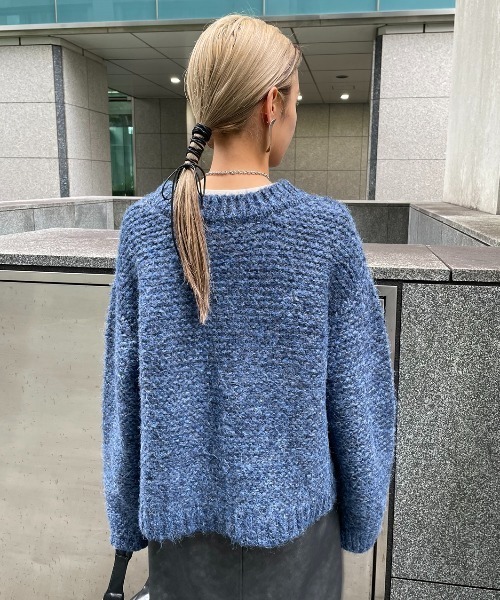 【セール】ローゲージバルキーニット（ニット/セーター）｜AIC.（エーアイシー）