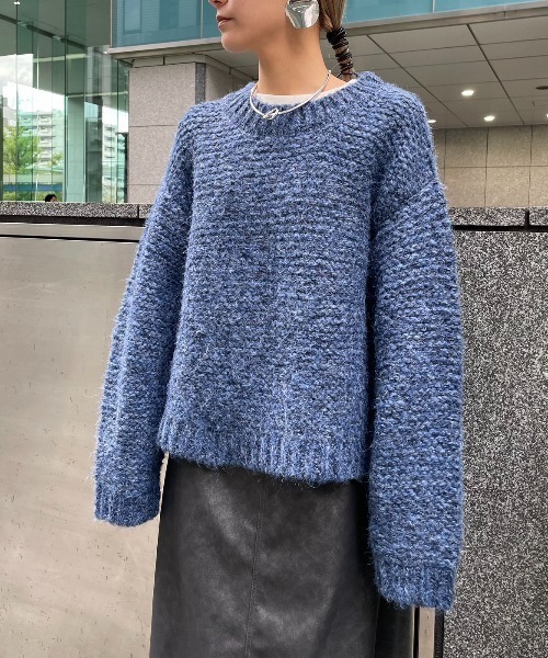【セール】ローゲージバルキーニット（ニット/セーター）｜AIC.（エーアイシー）