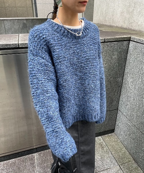 【セール】ローゲージバルキーニット（ニット/セーター）｜AIC.（エーアイシー）