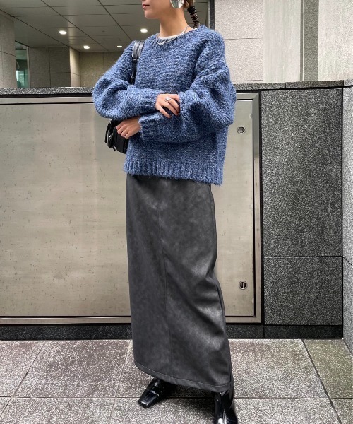 【セール】ローゲージバルキーニット（ニット/セーター）｜AIC.（エーアイシー）