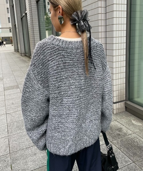 【セール】ローゲージバルキーニット（ニット/セーター）｜AIC.（エーアイシー）