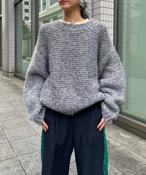 【セール】ローゲージバルキーニット（ニット/セーター）｜AIC.（エーアイシー）