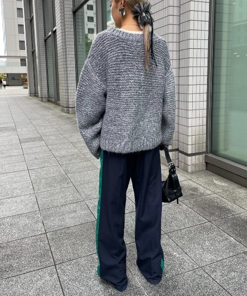 【セール】ローゲージバルキーニット（ニット/セーター）｜AIC.（エーアイシー）