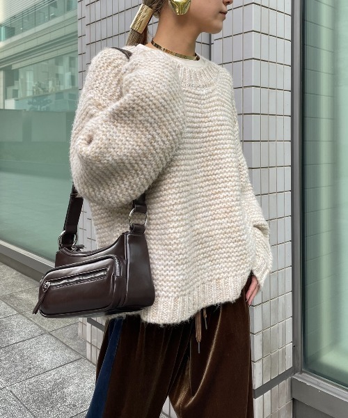 【セール】ローゲージバルキーニット（ニット/セーター）｜AIC.（エーアイシー）