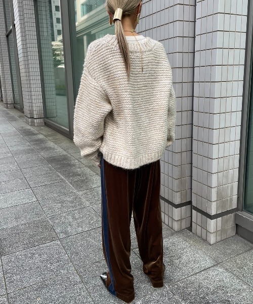 【セール】ローゲージバルキーニット（ニット/セーター）｜AIC.（エーアイシー）