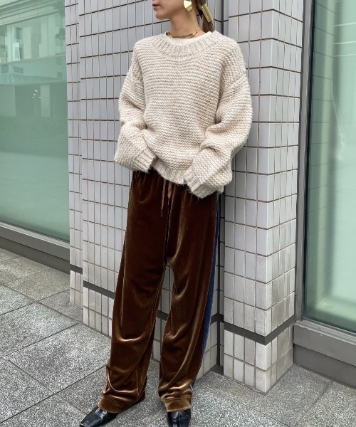 【セール】ローゲージバルキーニット（ニット/セーター）｜AIC.（エーアイシー）
