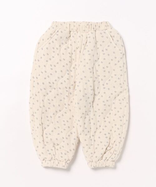 aimoha（アイモハ）の「【aimoha-KIDS-】中綿キルトパンツ（その他パンツ・キッズ・オフホワイト/ダークグレー・80/90/100/110/120/130）」の4枚目の写真