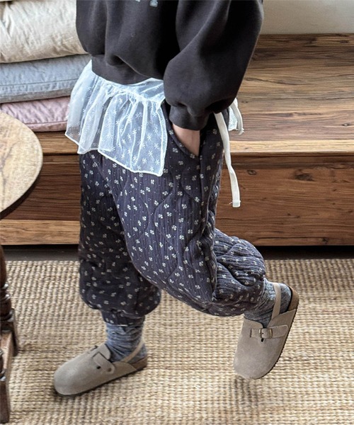 aimoha（アイモハ）の「【aimoha-KIDS-】中綿キルトパンツ（その他パンツ・キッズ・オフホワイト/ダークグレー・80/90/100/110/120/130）」の13枚目の写真